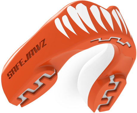 Safejawz protège-dents extro-série viper rouge blanc senior
