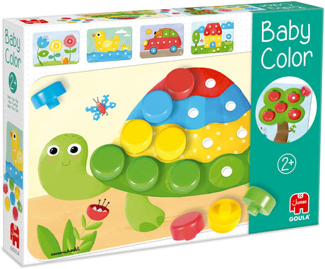 Goula jumbo - - tortue bébé couleur apprentissage des couleurs - jeu éducatif