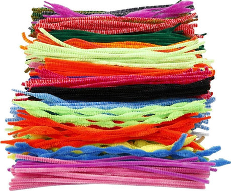 Creotime https : www.ccobby.nl chenille-l-30-cm-thickness-6-15-mm-diverse-colours-500-div-1-box
