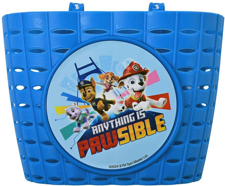 Panier PVC Paw Patrol bleu