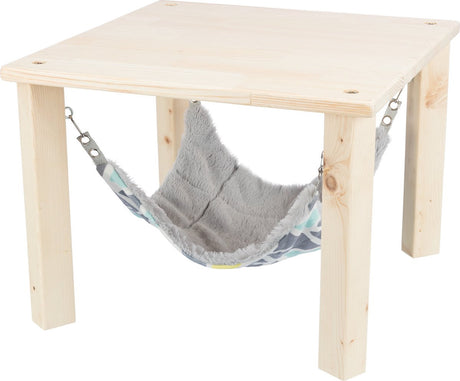 Trixie abri avec hamac sunny gris assorti