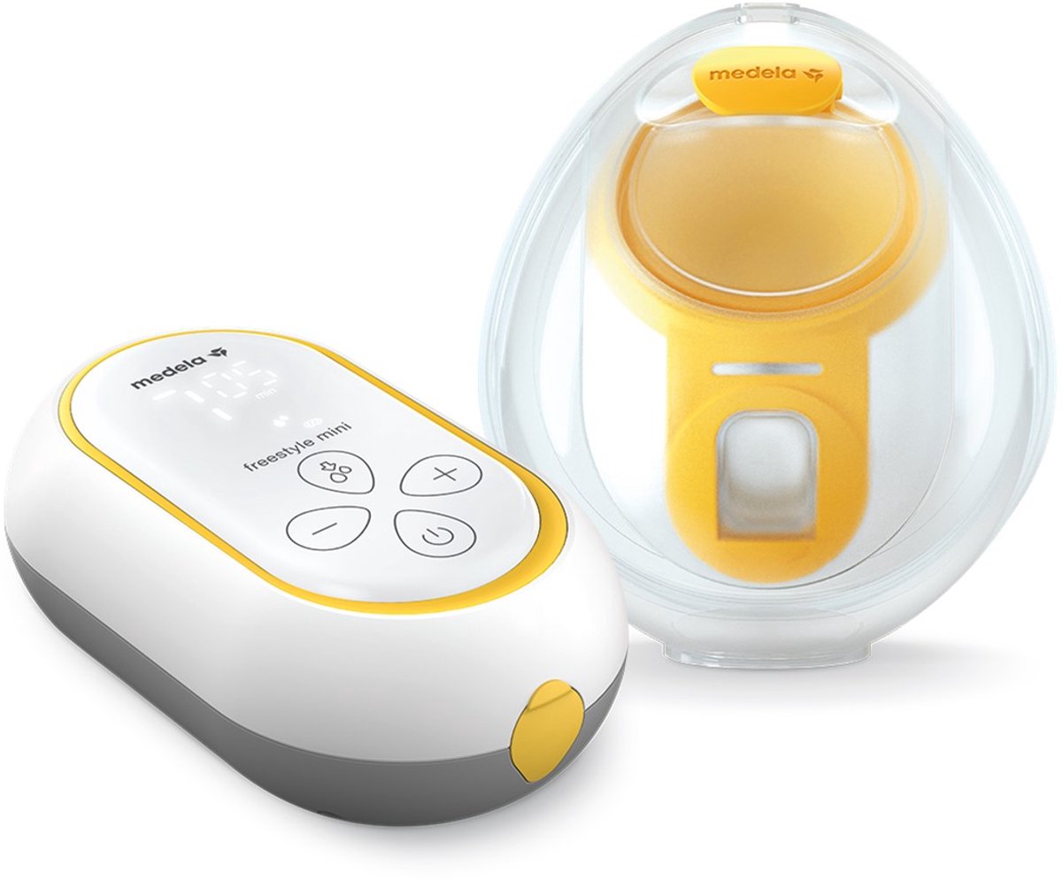 Medela freestyle mini mains libres - tire-lait électrique simple - portable - tasses mains libres - batterie rechargeable