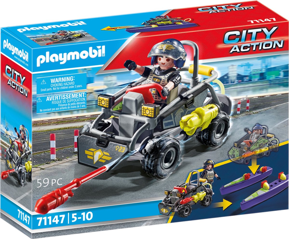 Véhicule tout terrain Playmobil city action se - 71147