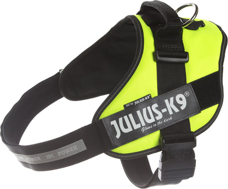 Julius k9 julius-k9 idc power harnais - harnais pour chien - 2xl - taille 3 - néon