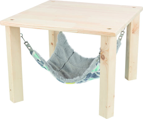 Trixie cachette avec du hamac Sunny Assorti Gray