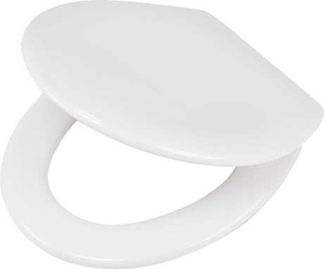 Tiger Ventura - abattant de toilettes - abattant de toilettes avec couvercle - fermeture en douceur - fonction easy clean - duroplastique - blanc