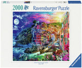 Ravensburger puzzle farbenfrohe cinque terre, 2000 pcs.