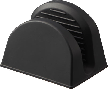 Gants de cuisine en silicone Yamazaki - magnétiques - tour - noir (lot de 2)