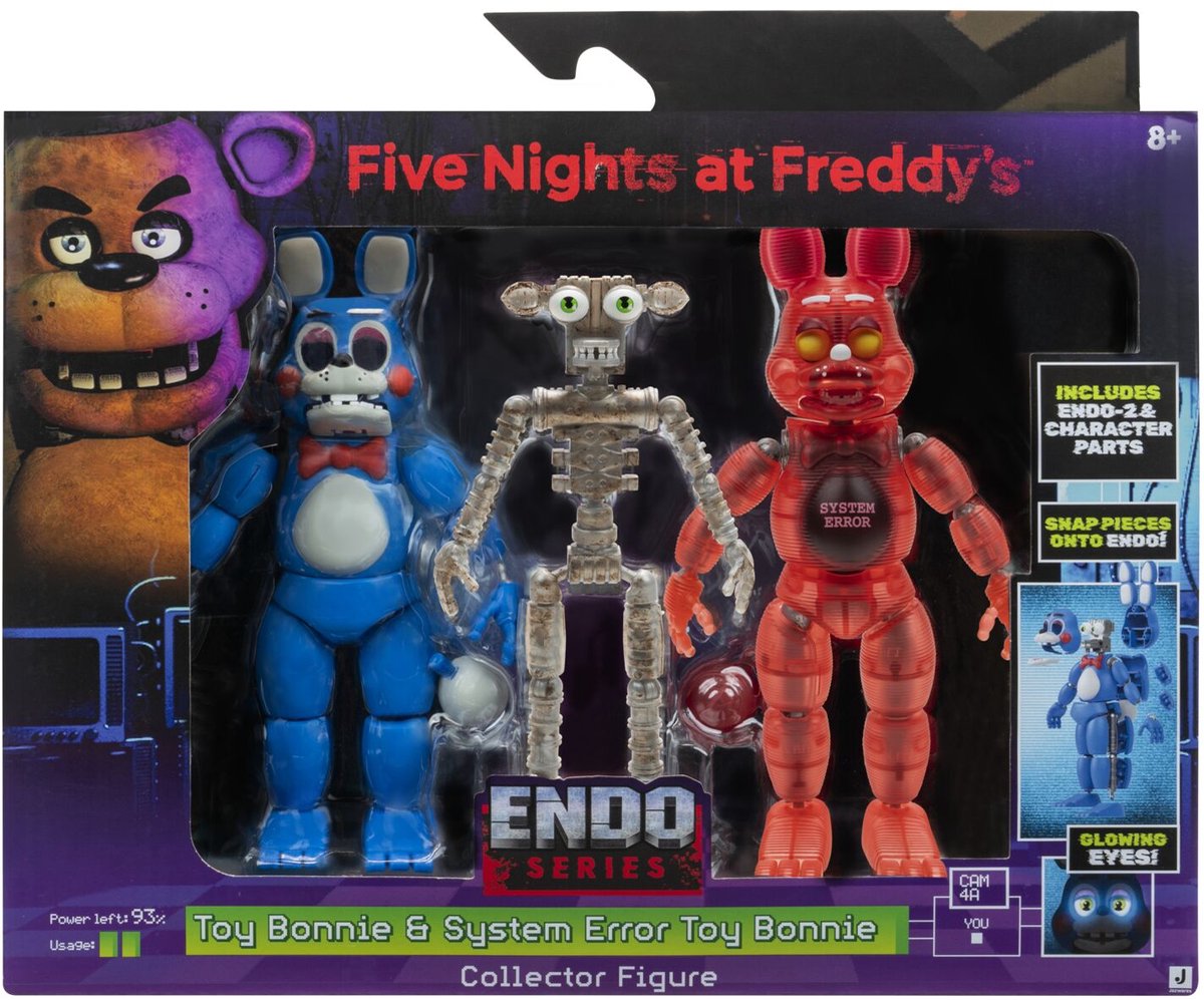 Figurine Jazwares Five Nights at Freddys endo-series - endo-2, pièces de bonnie jouet, pièces de bonnie jouet erreur système 15 cm