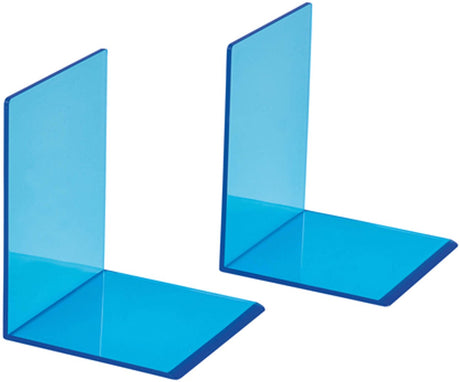 Serre-livres Maul 3513631 taille, hauteur : 130 mm bleu néon 2 pièce(s)