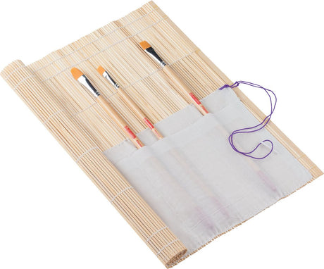 Porte-pinceaux en bambou Talens art création