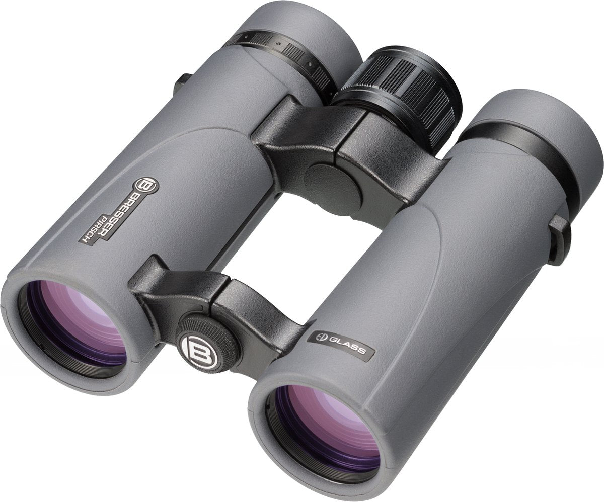 Binoculaires Bresser Pirsch Ed 10x34 avec gris fasépérant