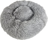 Sazzz lit pour chien moelleux gris clair