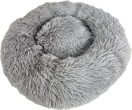 Sazzz lit pour chien moelleux gris clair