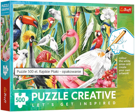 Trefl puzzle oiseaux de paradis - 500 pièces - à partir de 10 ans