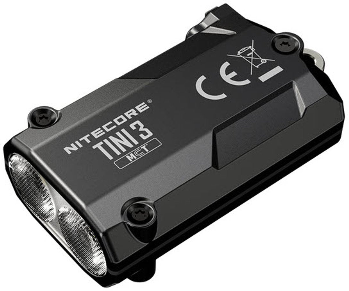Nitecore tini3 lampe porte-clés rechargeable noir