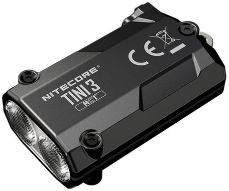 Nitecore tini3 lampe porte-clés rechargeable noir