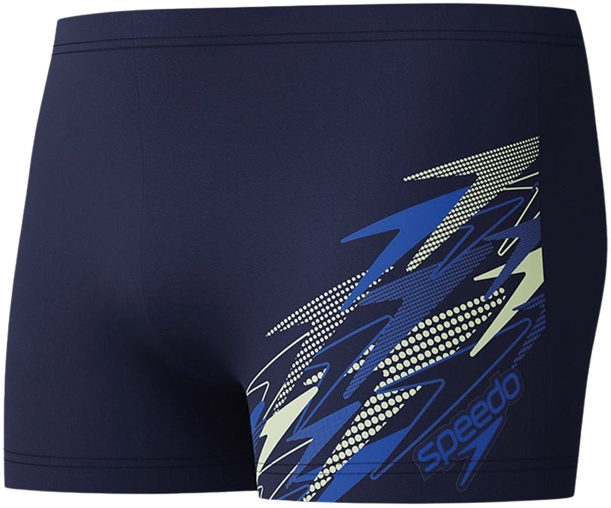 Speedo medley logo aqua short de bain sport homme - bleu marine