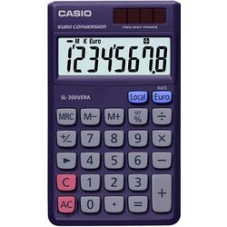 Calculatrice de poche Casio SL-300Vera LCD bleu