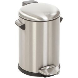 Eko vepa bins poubelle à pédale belle deluxe acier inoxydable mat 3 litres