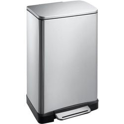 Eko pedaalemmer 31700981 rvs (roestvrij staal) zilver