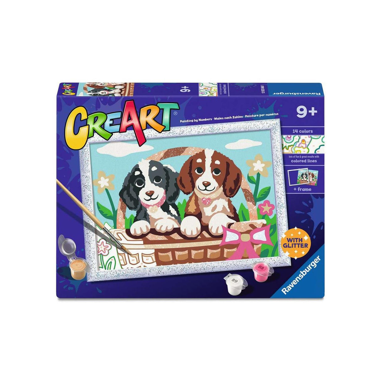 Ravensburger creart chiens dans un panier