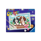Ravensburger creart chiens dans un panier