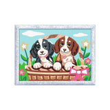 Ravensburger creart chiens dans un panier