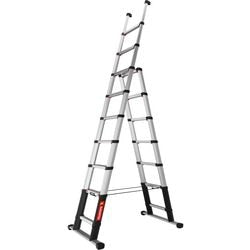 Pic échelle telesteps combi line telesco 72430-681 3800 mm argent