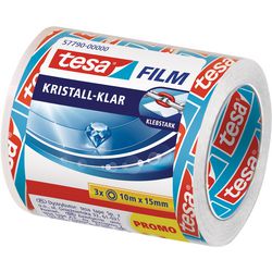 Tesa 57790-00000-01 film transparent transparent (L x l) 10 m x 15 mm 3 pièce(s)