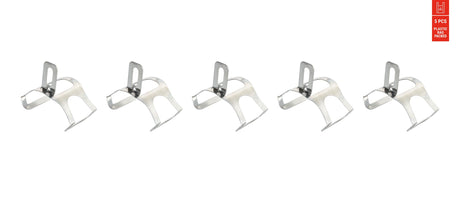 EuroFender Metal Fender Mountting Clip de 46 mm (5 pièces)