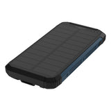 Banque d'alimentation extérieure Ansmann avec panneau solaire, lampe LED, 2x port USB-A