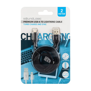Câble de chargement USB et Lightning sans marque | 4 pièces