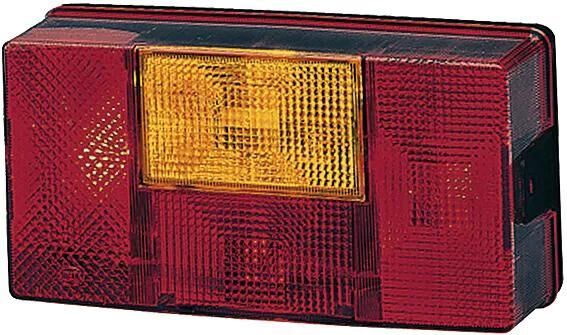 Feu arrière Hella série 006 040 sbbn light li uni 108x210mm fixation