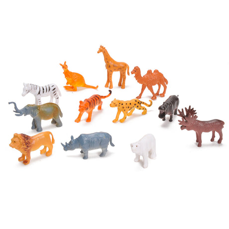 Animaux sauvages Duckiez, 12 pièces.