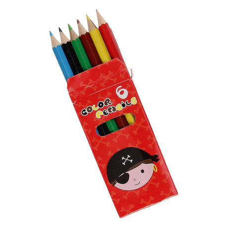 Crayons de couleur Duckiez pirate, 6 pcs.