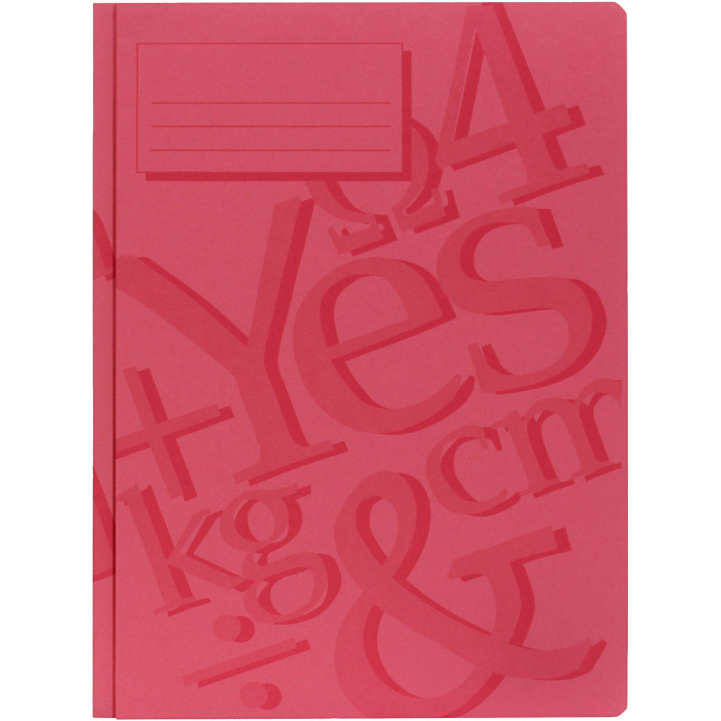 Cahier d'exercices, a4, rouge, 100 pièces, 1 boîte