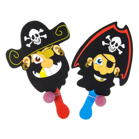 Raquette Duckiez avec balle sur cordage pirate