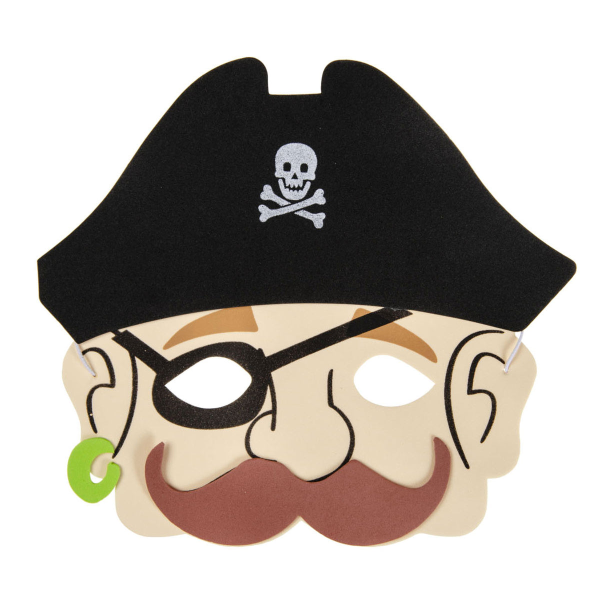 Masque en mousse Duckiez pirate