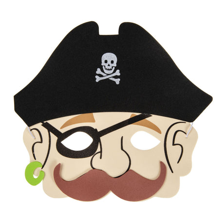 Masque en mousse Duckiez pirate