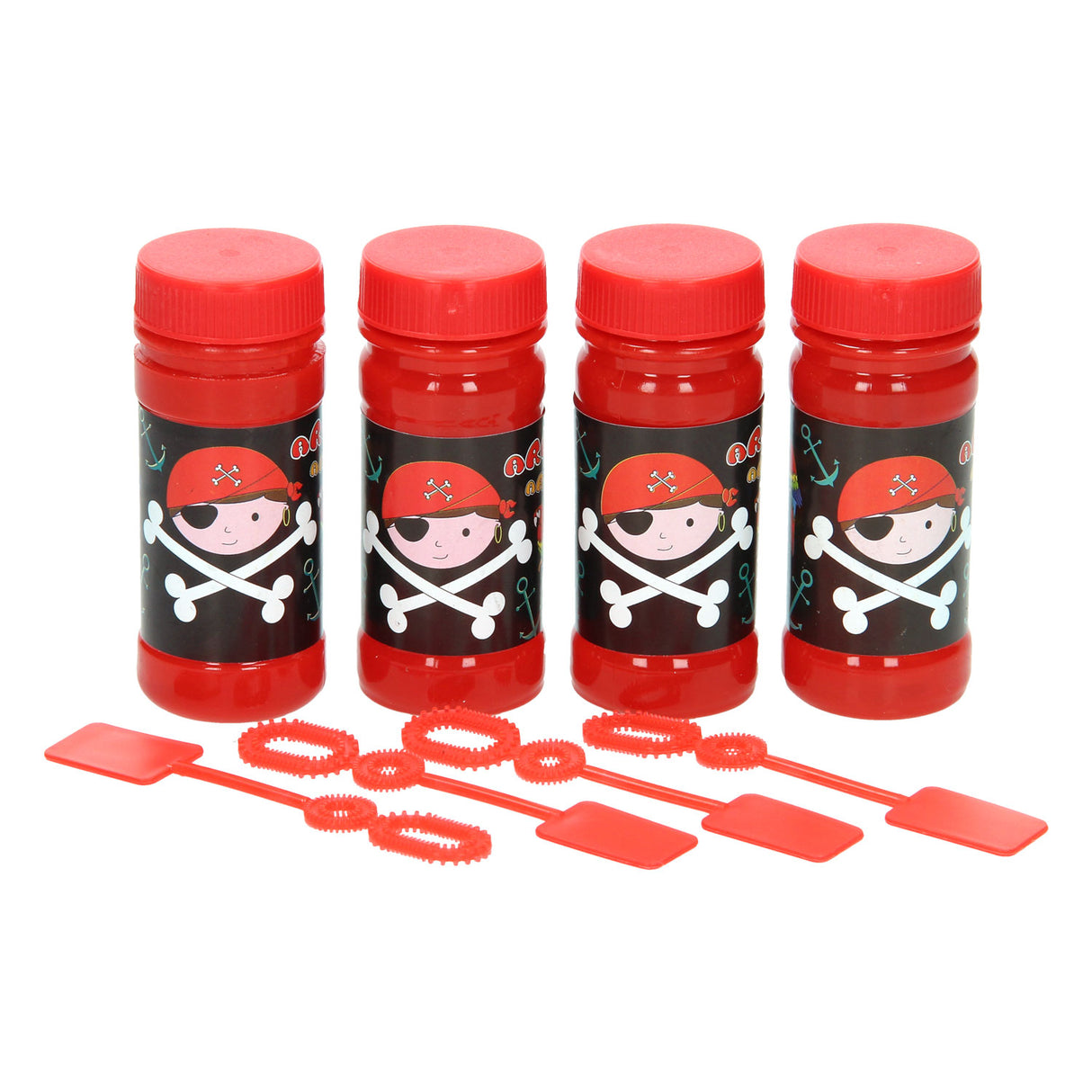 Bubble bladder piraatjes, 4x50ml