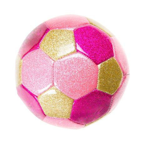 Duckiez Football métallique rose, 15cm