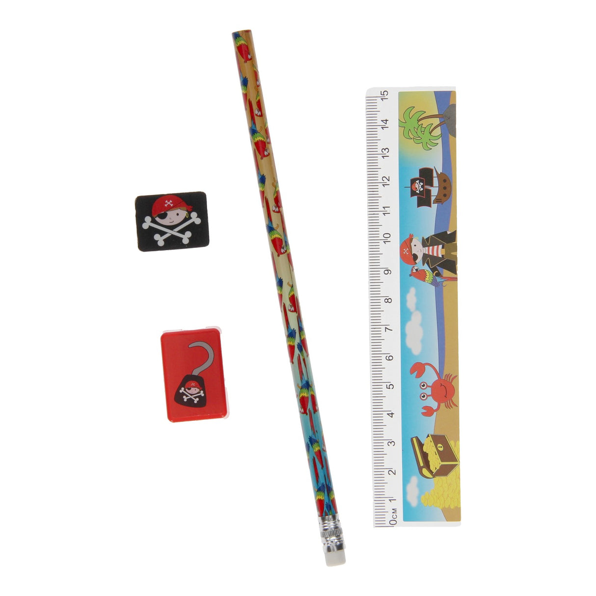 Duckiez set d'écriture couleur pirate
