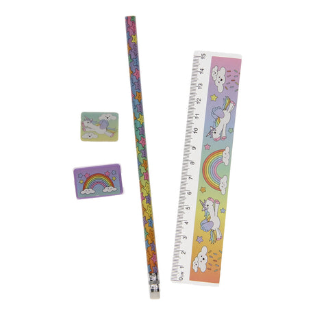 Ensemble d'écriture licorne Duckiez
