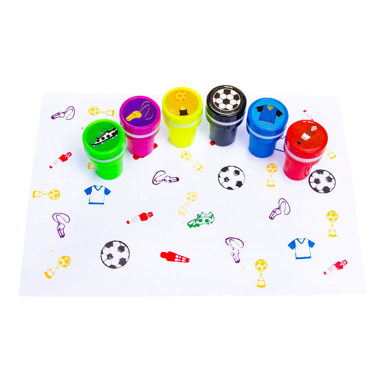 Timbres de football, 60 pièces.