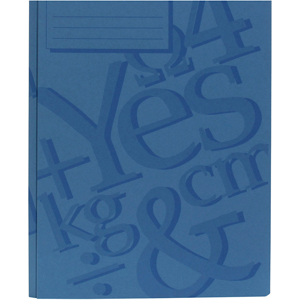 Cahier d'exercices, a4, bleu, 100 pièces, 1 boîte