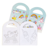 Livre de coloriage Duckiez avec autocollants licorne