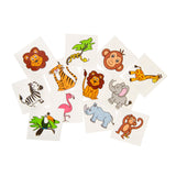 Duckiez tatouages ​​animaux sauvages, 12 pcs.