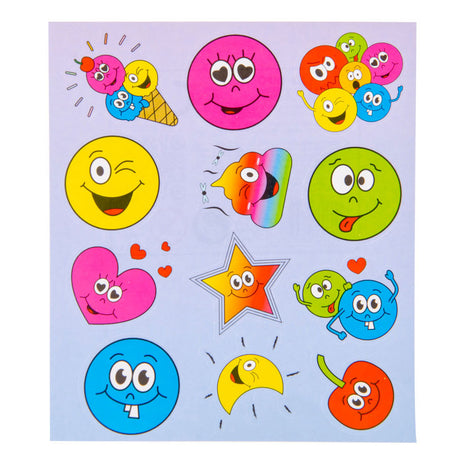 Visages de feuille d’autocollants Duckiez