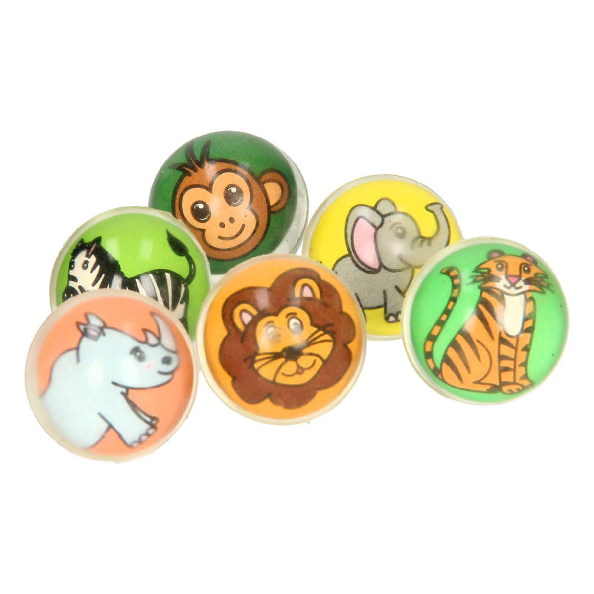 Balle rebondissante Duckiez animaux sauvages